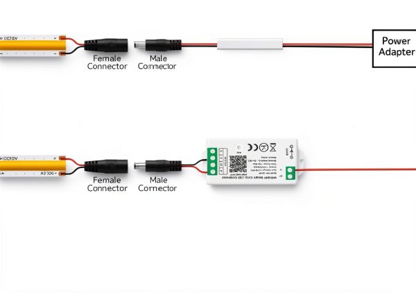 BTF-LIGHTING DC Pigtail Cable Connectors LED Strip Tools-5