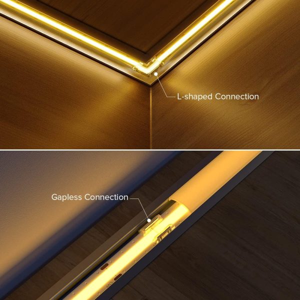 BTF-LIGHTING FCOB LED Strip Connectors Copper PWM Indoor-5