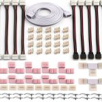 Pavo RGB LED Connector Kit 4pin 10mm DIY Lighting Accessory-0
