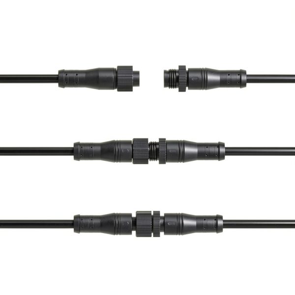 BTF-LIGHTING 3 Pin Y Splitter IP68 Waterproof LED Connector-6
