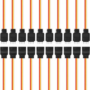 BTF-LIGHTING JST Connectors 4PIN 6PIN 3PIN 2PIN DC LED-0