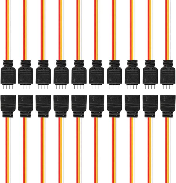 BTF-LIGHTING JST Connectors 4PIN 6PIN 3PIN 2PIN DC LED-0