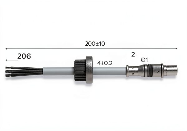 Hysmigor 4 Pin LED Connector IP65 Waterproof Copper PVC-3