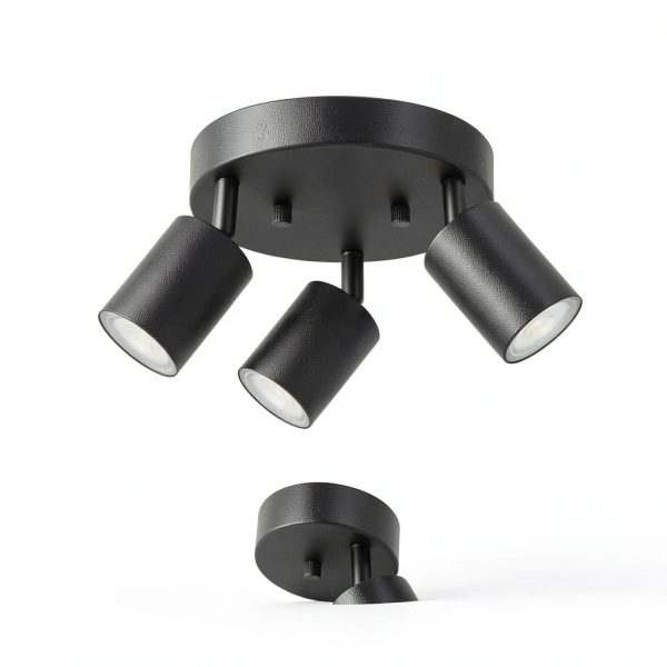 Bricosmocon Track Lighting Black Adjustable Modern Home-1