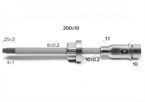 Hysmigor 5 Pin LED Connector IP65 Waterproof Copper PVC Wire-3