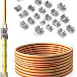 PAUTIX 10mm COB LED Strip Connectors Reusable Easy Install-0