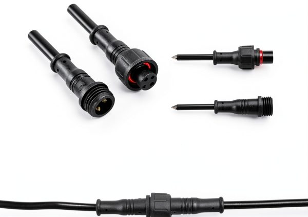 Hysmigor 3 Pin IP65 LED Connector Plastic Waterproof-8