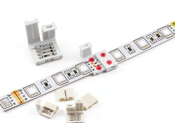 Pavo RGB LED Connector Kit 4pin 10mm DIY Lighting Accessory-5
