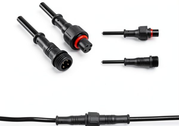 Hysmigor 4 Pin LED Connector IP65 Waterproof Copper PVC-8