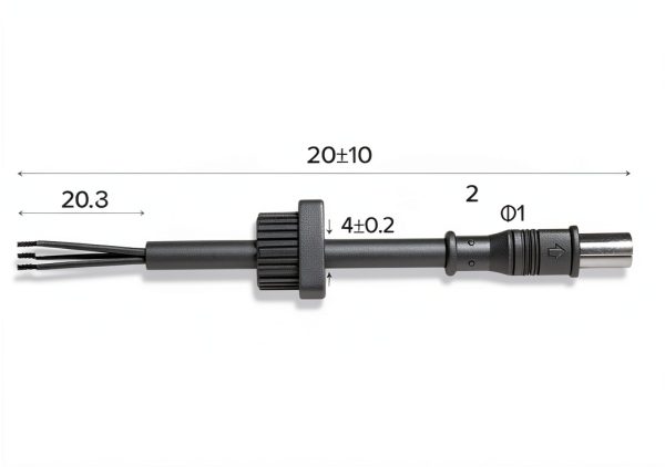 Hysmigor 3 Pin IP65 LED Connector Plastic Waterproof-3