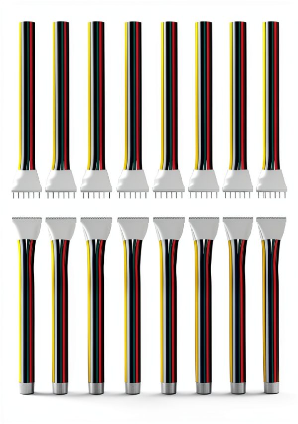 BTF-LIGHTING 6pin JST Connectors Copper PVC LED Strip-0