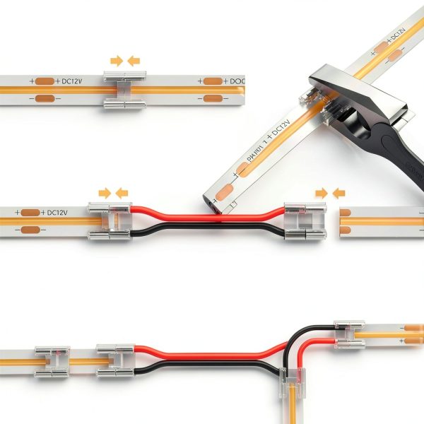KOMIGAN COB Strip Connectors for PWM Lights-3