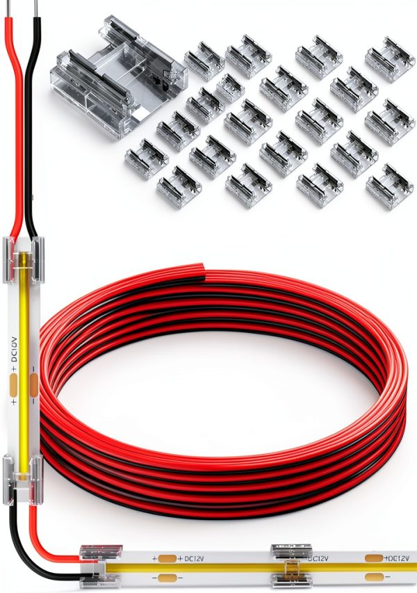 KOMIGAN COB Strip Connectors for PWM Lights-0