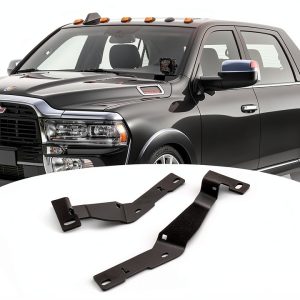 Wsays Ram Hood Light Bracket Heavy Duty Steel-0