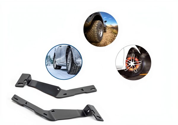 Wsays Ram Hood Light Bracket Heavy Duty Steel-2