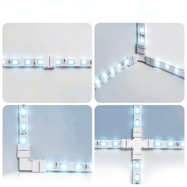 Mudder LED Strip Connectors for Tools Home Improvement-5
