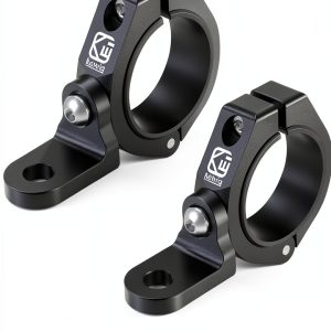 BRCOVAN Aluminum Light Mount 2-Pack Round Rail Fit 1.5-2" Tubes-0
