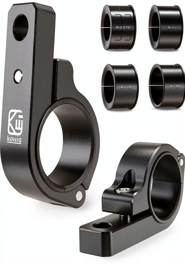 VAZESWIN Light Bar Mounts Roll Bar Clamp 2 Pack Heavy‑Duty Aluminum-8