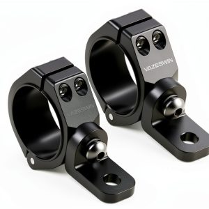 VAZESWIN Heavy-Duty 16oz Roll Bar Whip Light Mount with 4 Rubber Ring-0