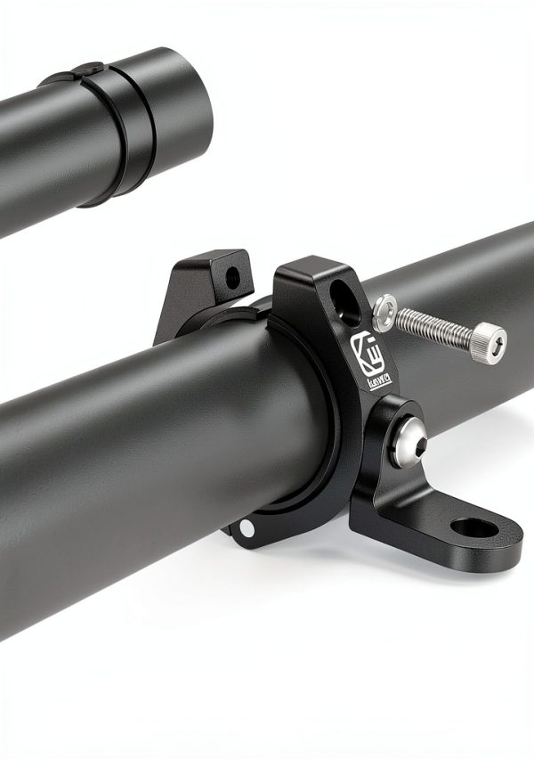 BRCOVAN Aluminum Light Mount 2-Pack Round Rail Fit 1.5-2" Tubes-5
