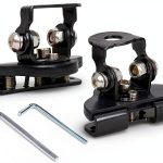 LED Light Bar Mounting Bracket 2 Pack BDZMC Iron Rubber Adjustable-0