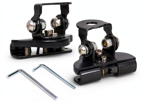 LED Light Bar Mounting Bracket 2 Pack BDZMC Iron Rubber Adjustable-0
