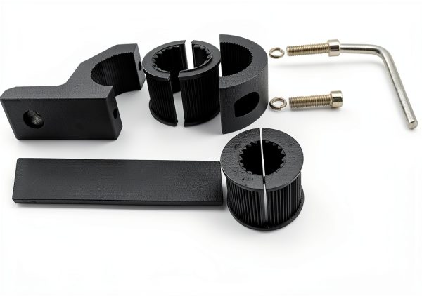 Motorcycle Aluminum Mounting Bracket Szplonly Mini 4PCS Black-4