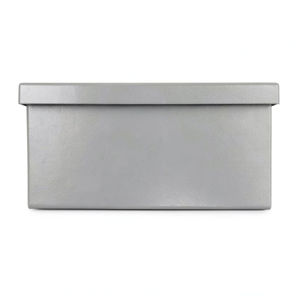 Wiegmann N1C080804 N1C-Series NEMA 1 Small Hinged Cover Wallmount Cabinet, Steel, 8" x 8" x 4"-3