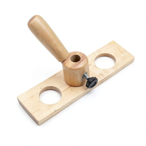 Laboratory Wood Rack ULTECHNOVO Dual Hole Funnel Stand for Lab-7