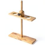 Laboratory Wood Rack ULTECHNOVO Dual Hole Funnel Stand for Lab-0