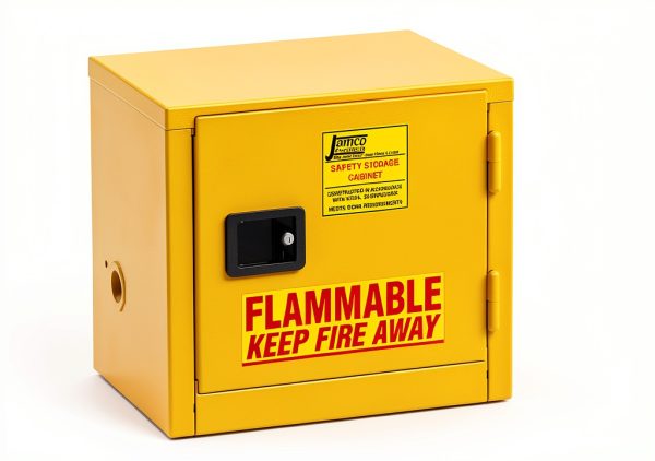Jamco 6 Gallon Safety Steel Under Counter Metal Storage Cabinet Yellow-1
