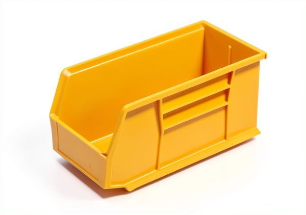 AKRO MILS 30240BLUEAM 14.75 x 8.25 x 7 Blue Stacking Hanging Bin-1