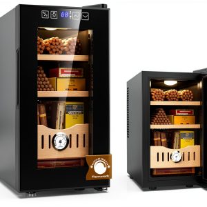 Electric Storage Cabinet Yawhew with Cedar Drawer & LED Display – 200-0