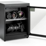 Electronic Dry Cabinet 30L, Camera Dry Cabinet 2 Tiers, Dehumidify Moisture Proof Lab Dry Box, 25%-60% RH Lens Camera Storage Cabinet Adjustment Knob-0