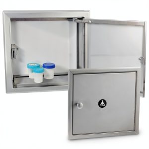 Bobrick Recessed Specimen Pass-Thru Cabinet (Model B-505)-0