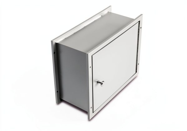 Stainless Steel Transfer Sample Tray Box Generic Cabinet Dual Door-2