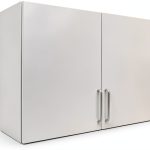 36 Inch Wall Cabinet Grey Vivacomfort with Soft-Close Doors-0