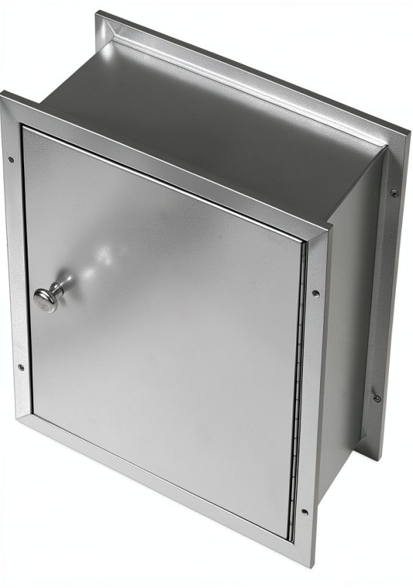 Stainless Steel Transfer Sample Tray Box Generic Cabinet Dual Door-0