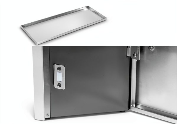 Stainless Steel Transfer Sample Tray Box Generic Cabinet Dual Door-4
