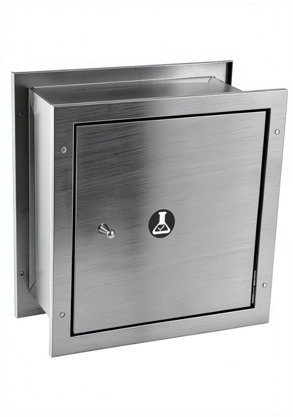 Pass Through Specimen Cabinet GONGJIANG Stainless Steel Wall-Mount Box-0
