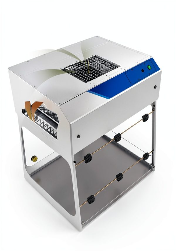 PCR Workstation with UV, 24" / 600mm Nominal Width, 115V 60Hz-1