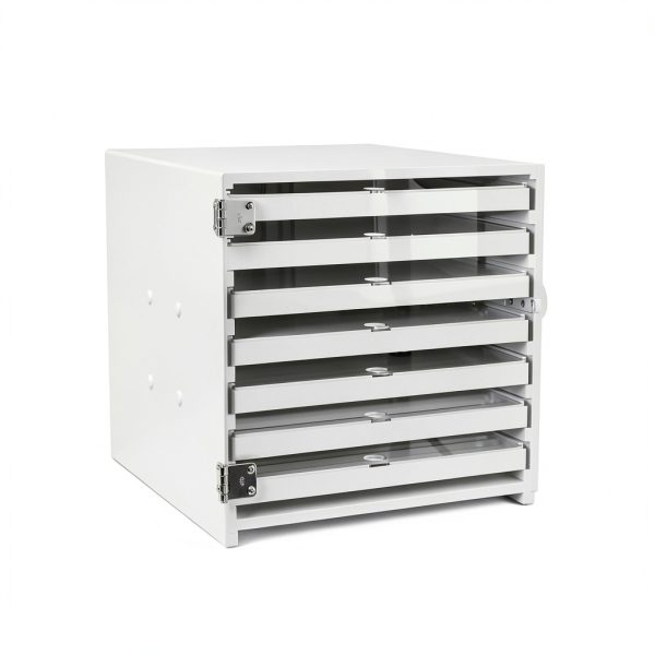 TrippNT 51409 HDPE/Acrylic Mega 108 Comp HPLC Locking Cabinet-0